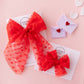 Modern Piggy - Lovey Dovey | Tulle Bow - Pigtail Set
