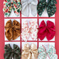 Modern Piggy - Poinsettia | Party Bow