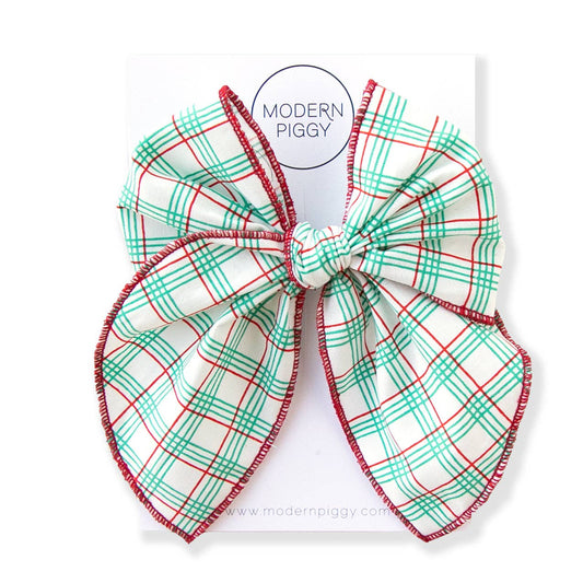Modern Piggy - Merry & Bright | Party Bow