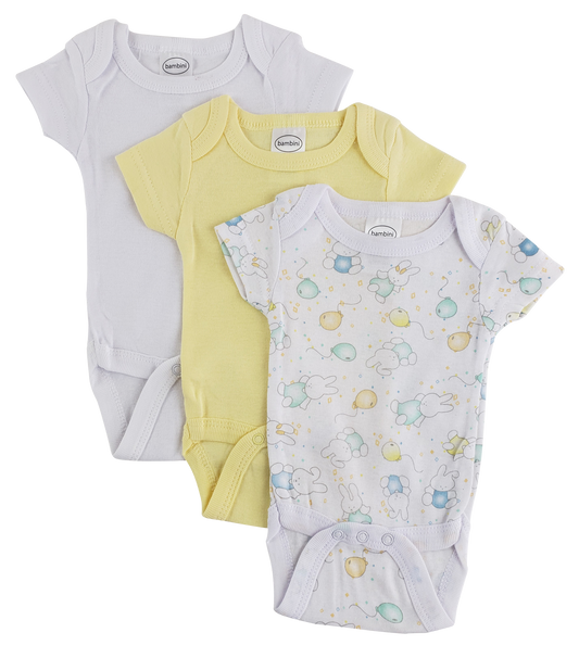 Preemie Girls Printed Short Sleeve Variety Pack