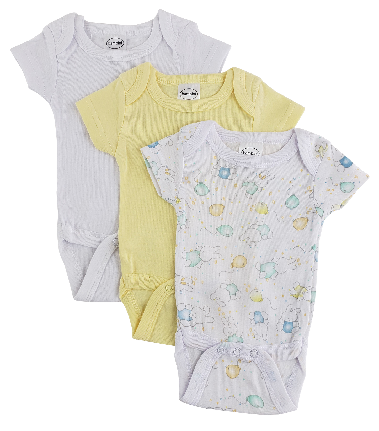 Preemie Girls Printed Short Sleeve Variety Pack