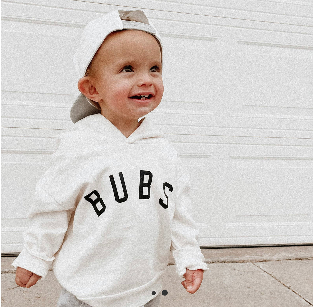 BABY POWDER "BUBS™" EVERYDAY BOYS HOODY