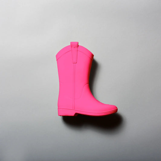 Dakota Ridge - Atomic Pink Kid's All Weather Rubber Cowboy Boots