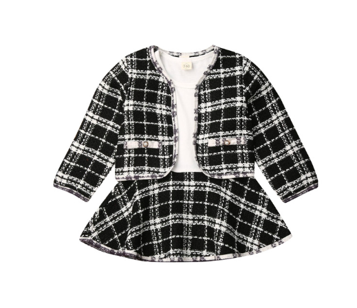 The New Class - Coco Tweed Jacket & Dress Set