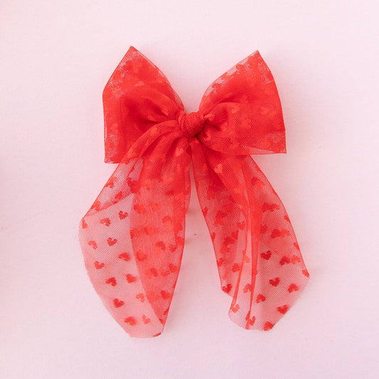 Modern Piggy - Lovey Dovey | Tulle Statement Bow